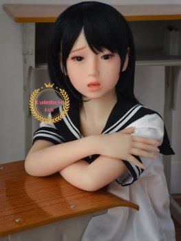 TPE Sex dolls 130cm A93B Realistic Vagina Love Doll flat Breast